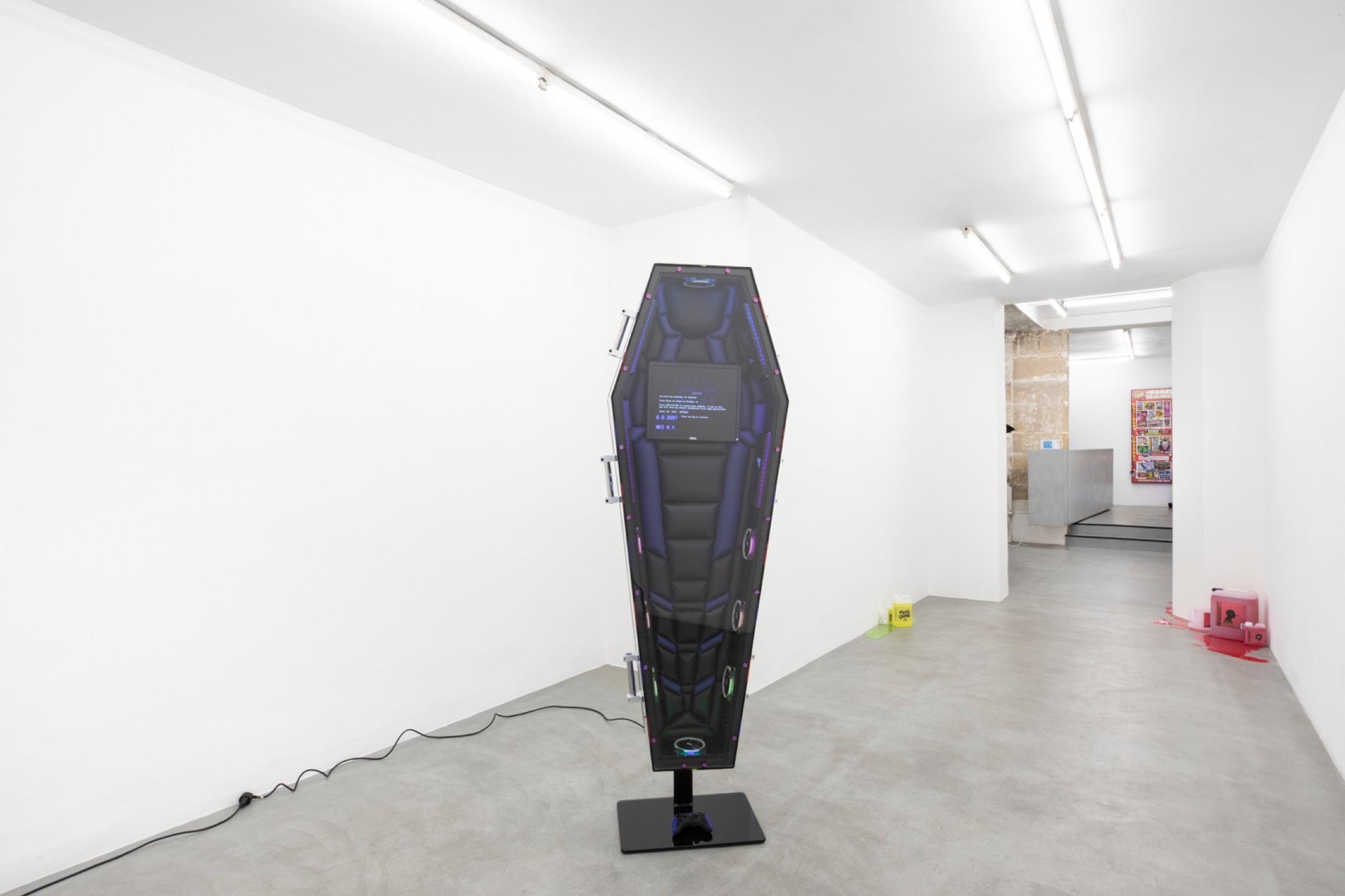 Installation view of Casualty Mosaic, Bremond Capela, Paris, France, 2024